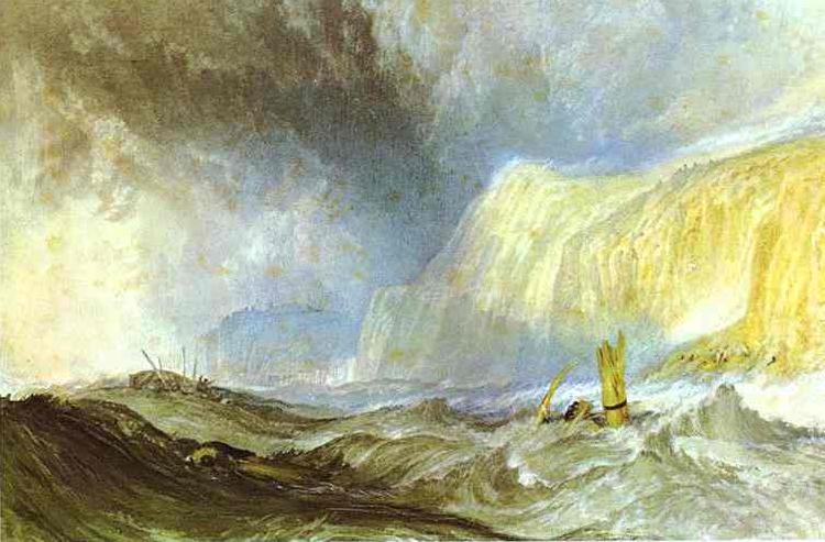 J.M.W. Turner Shipwreck off Hastings. Sweden oil painting art